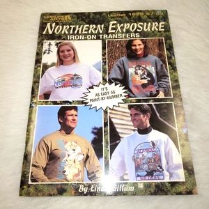 BOOK Northern Exposure Iron On Transfers by Linda Gillum